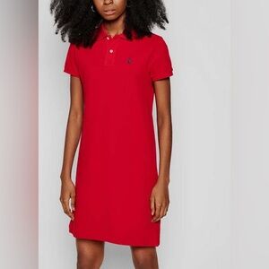 Polo by Ralph Lauren Women's Vibrant Red Dress